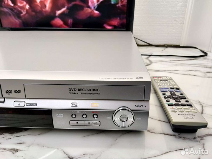 Рекордер DVD+VCR Panasonic DMR-ES30 Оцифровка VHS