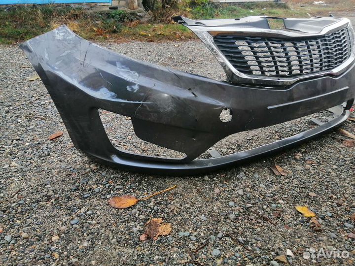 Оригинальный бампер KIA Rio 3