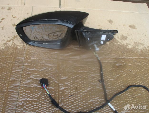 Левое зеркало VW T-ROC 9 PIN европа