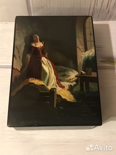 Шкатулка «Княжна Тараканова» 1962 год