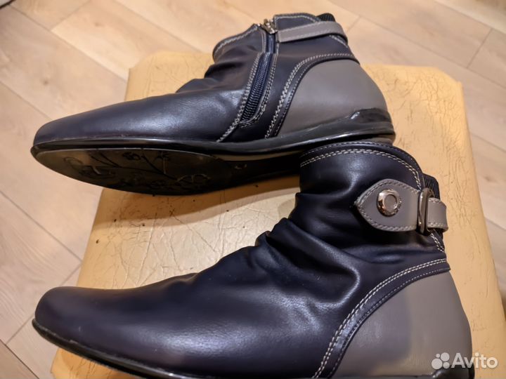 Ботинки осенние женские 25-25,5см стопа