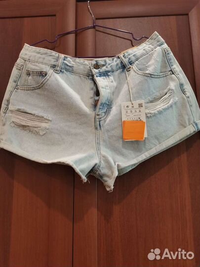 Шорты джинсовые