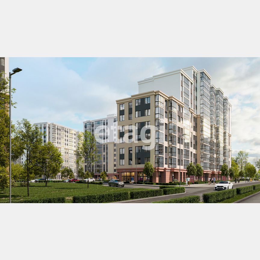 Квартира-студия, 24,1 м², 10/12 эт.