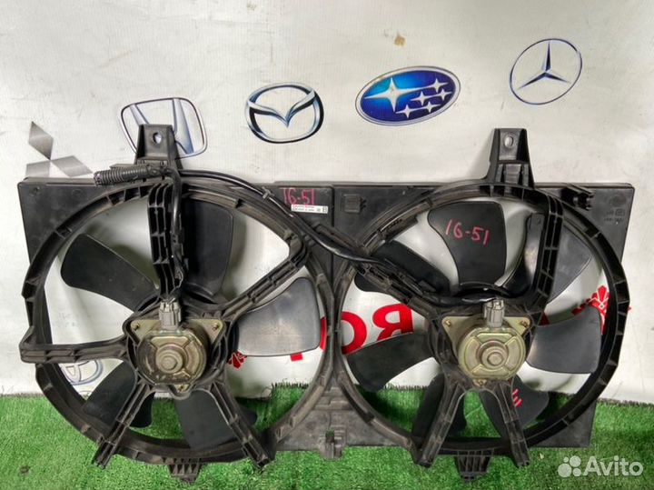 Диффузор радиатора Nissan Ad B15 QG13-DE