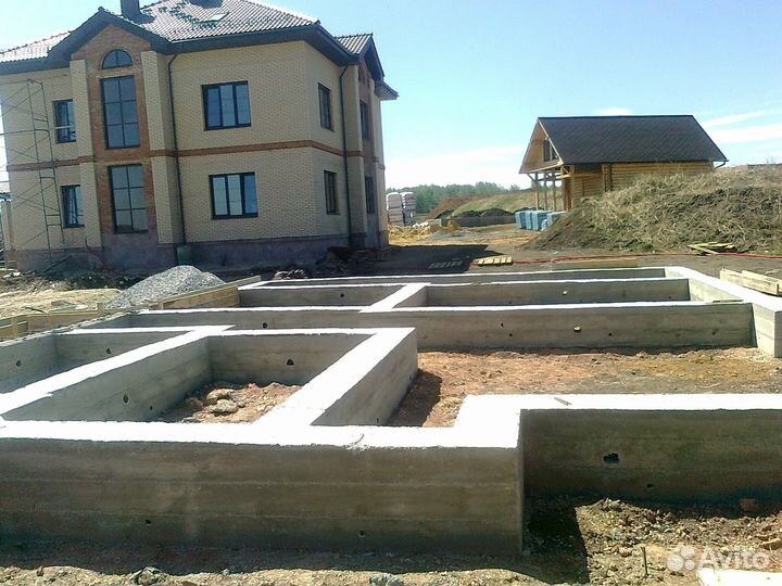 Фундамент, ремонт, отмостка, бетонные работы