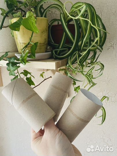 Втулки картонные для поделок