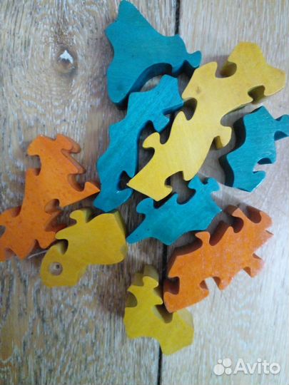 Деревянные пазлы