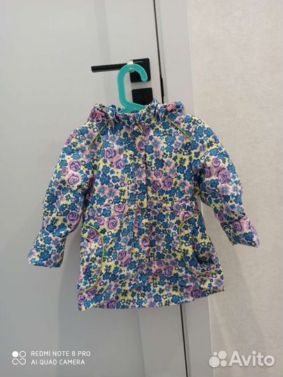Ветровка для девочки 110