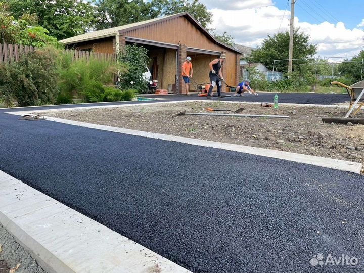 Асфальтирование, асфальтные работы