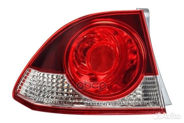 Фонарь задний лев honda: civic 4D - 07-08 (внеш