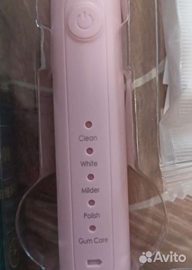 Электрическая ультразвуковая зубная щетка новая