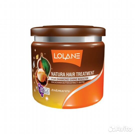 Питательная маска для блеска волос с маслом Макада