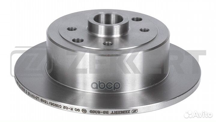 Диск торм. задн. Opel Kadett E 87- Vectra A 88