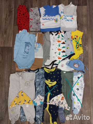 Вещи пакетом на мальчика от 0 до 3 #5