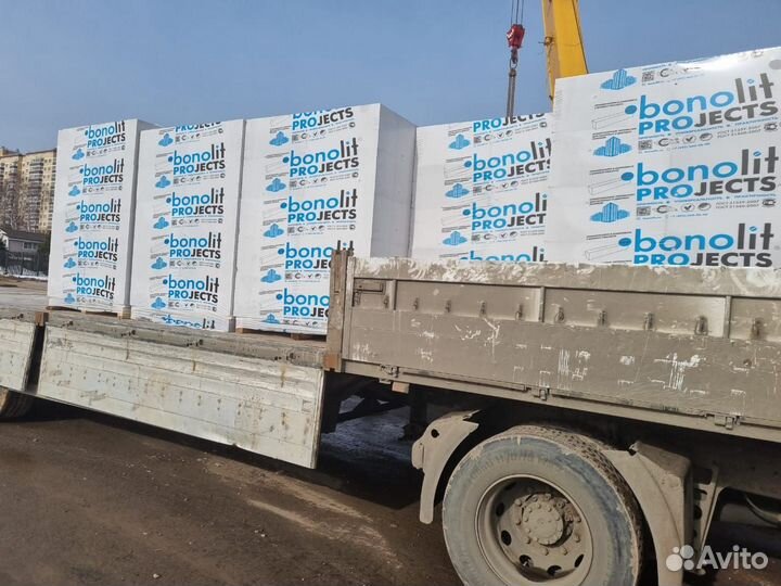 Газоблоки, Пеноблоки с завода Бонолит