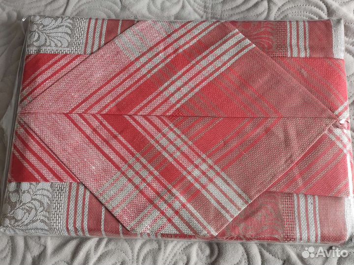 Скатерть лен новая