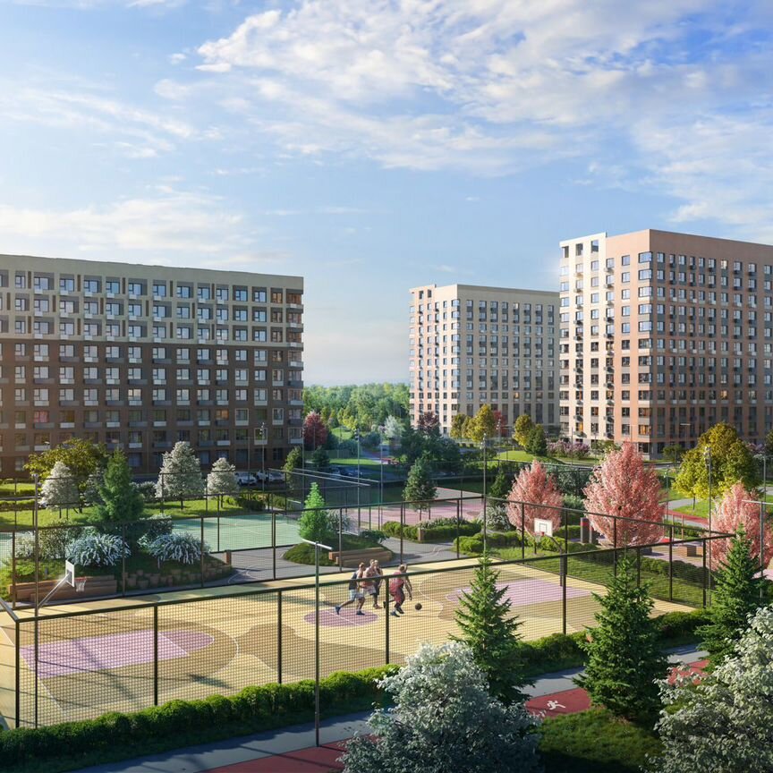 2-к. квартира, 46,3 м², 1/9 эт.