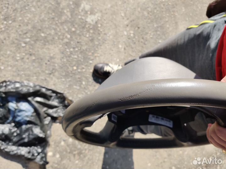 Рулевое колесо Мерседес W211 серое