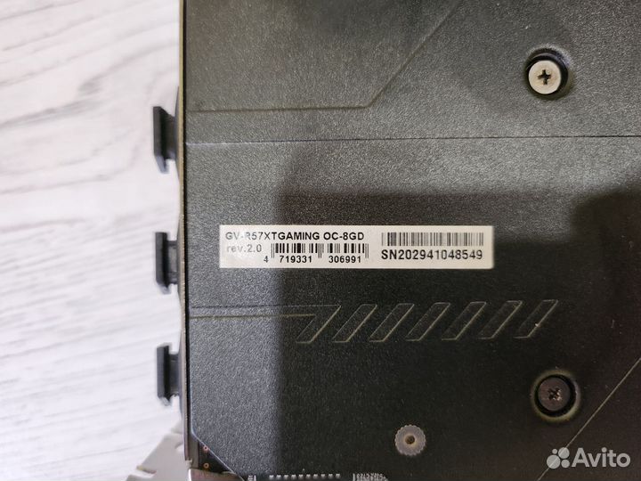 Видеокарта Gigabyte RX5700XT Gaming