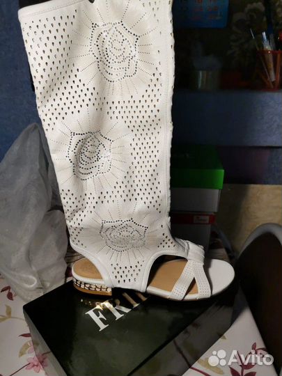 Летние сапоги