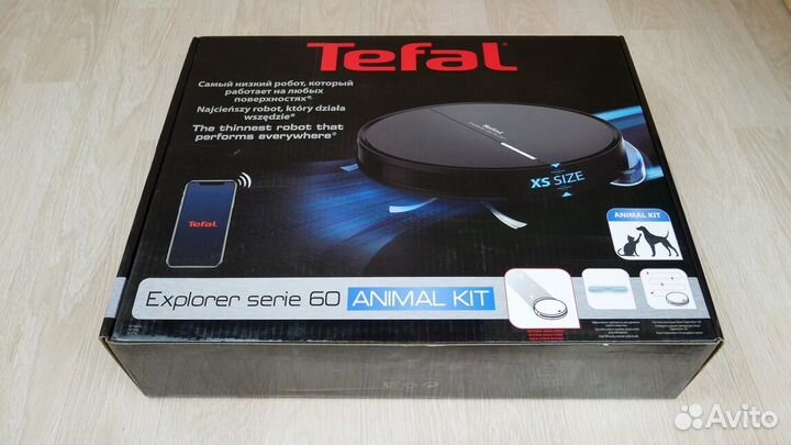 Робот пылесос tefal 60