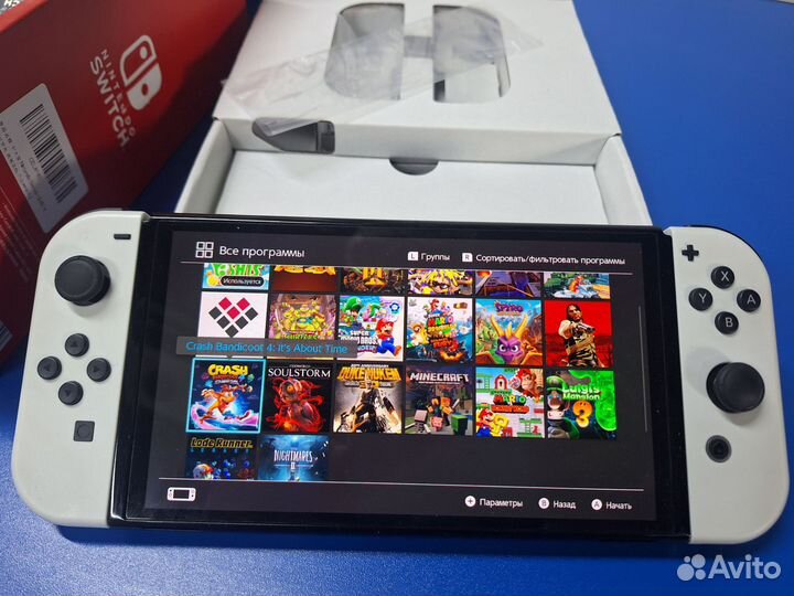 Nintendo switch oled прошитая