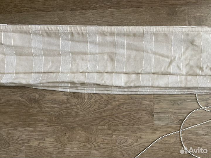 Римская штора с карнизом