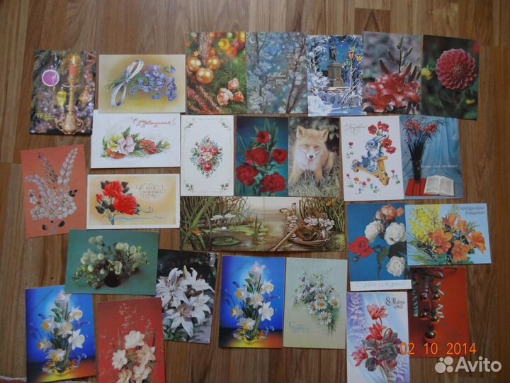 Открытки СССР 108 штук пакетом