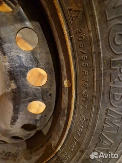 Колеса в сборе r16 стояли на форд фокус 3