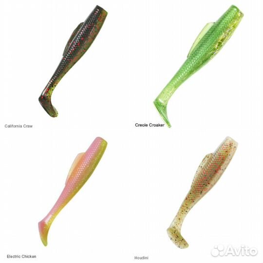 Виброхвост zman minnowz 3