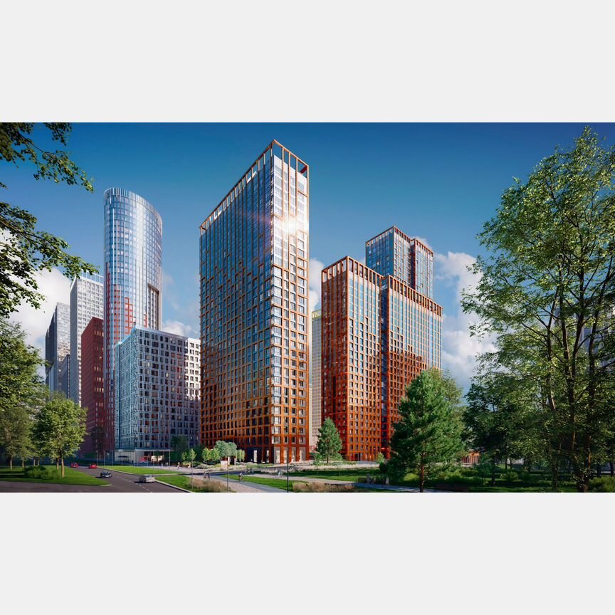 2-к. квартира, 65,5 м², 13/27 эт.