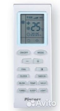 Кассетный кондиционер Pioneer KFC36GV/KON36GV/TC04