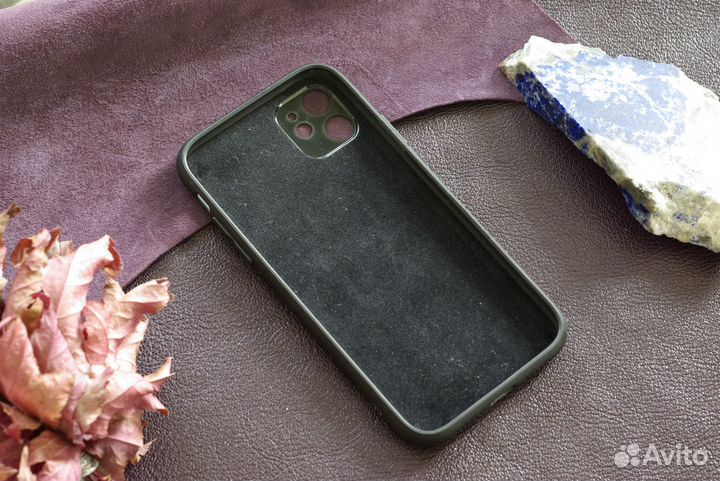 Чехол на iPhone 11, Pro, Pro Max. Кожа. Handmade