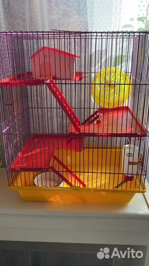 Клетка большая для хомяка