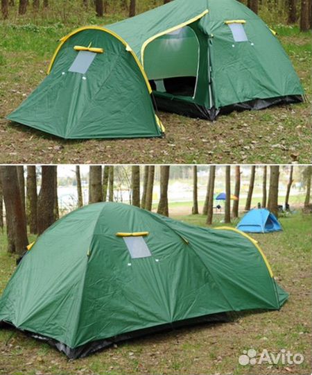 Палатка 4 местная с тамбуром