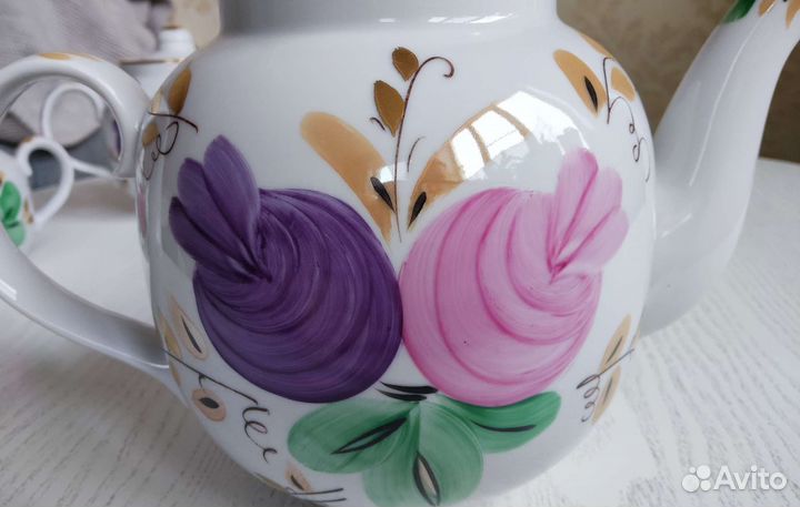 Набор чайников Дулево 