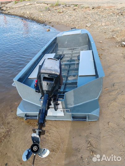 Лодка пнд, плоскодонка. новая