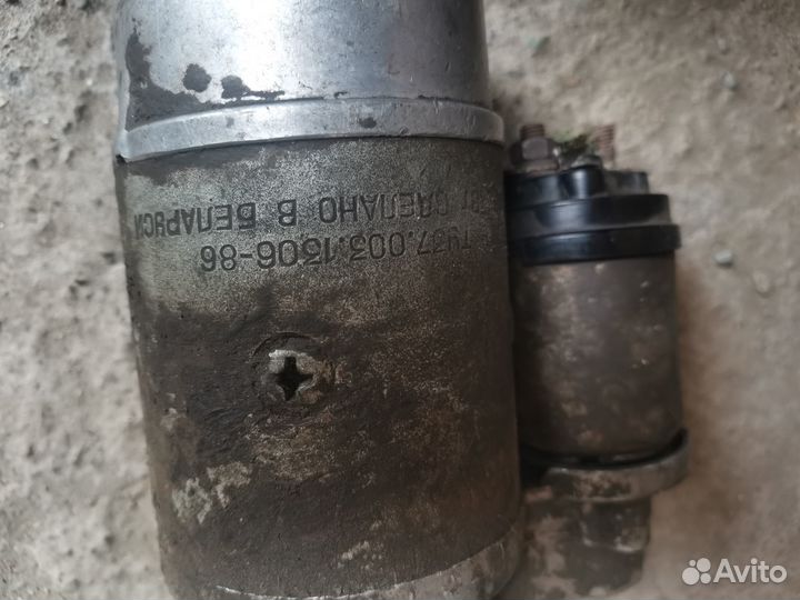 Стартер на газель