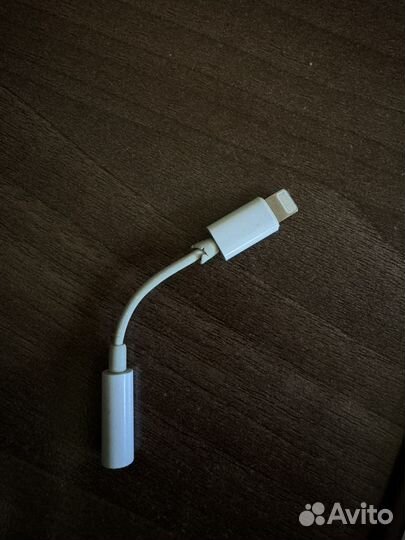 Переходник iPhone lighting - jack 3.5