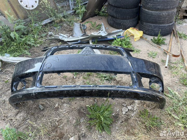 Бампер пердний лансер 10 рест