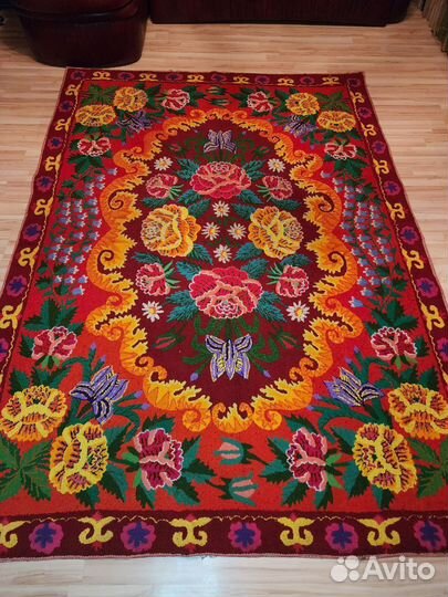 Ковёр,натуральная шерсть 100,Винтаж