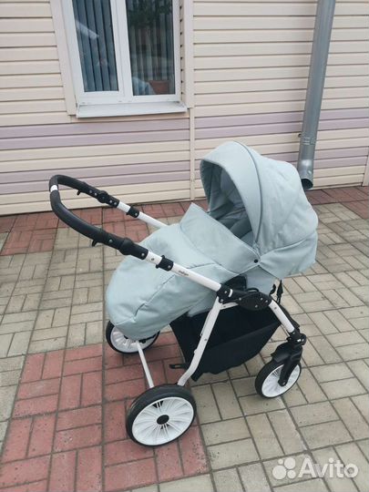 Коляска 2 в 1 indigo Alpina