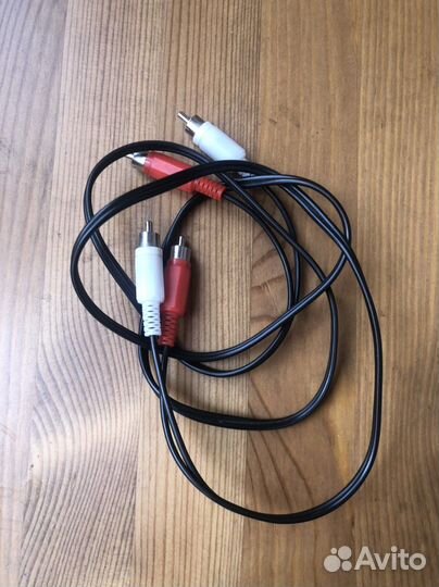 Кабель 2RCA 2RCA (папа-папа) 1.20м