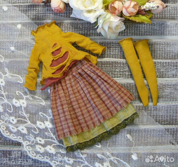 Одежда для Blythe, Pullip, qbaby