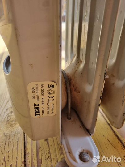 Масляный обогреватель Tesy