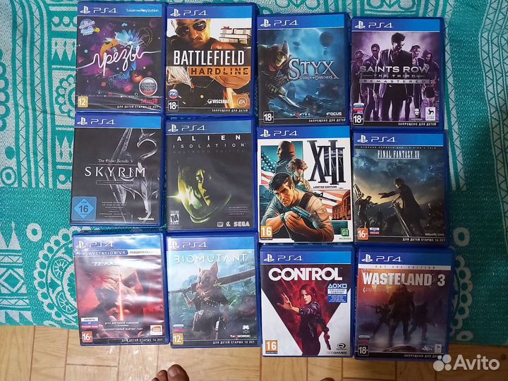 Продам диски на Ps4 и Ps5