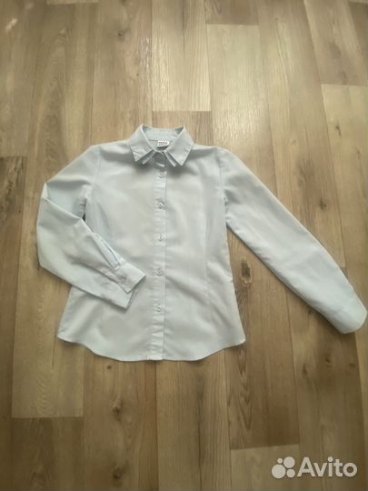 Рубашка orby 128 голубая