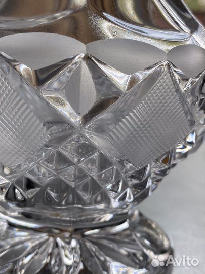 Графин с рюмками богемия