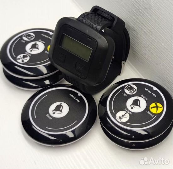 Кнопка вызова мед персонала, врача и часы пейджер