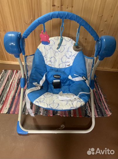 Детские электронные качели babycare